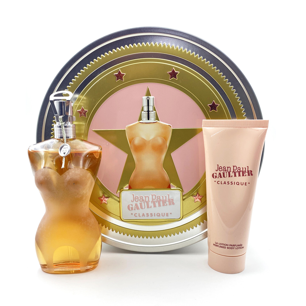 8435415021319 - Coonfezione regalo Femminile - corpoecapelli - Jean Paul  Gaultier Classique Set Regalo Profumo Donna EDT 100ml Crema Corpo