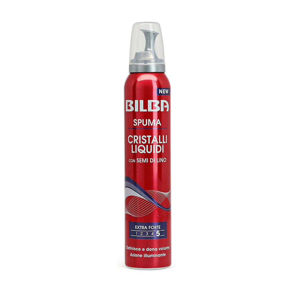 8002410021677 Mousse e spume corpoecapelli Bilba Spuma Ai Semi Di Lino e Cristalli Liquidi Per Capelli Tenuta Extra Forte 2