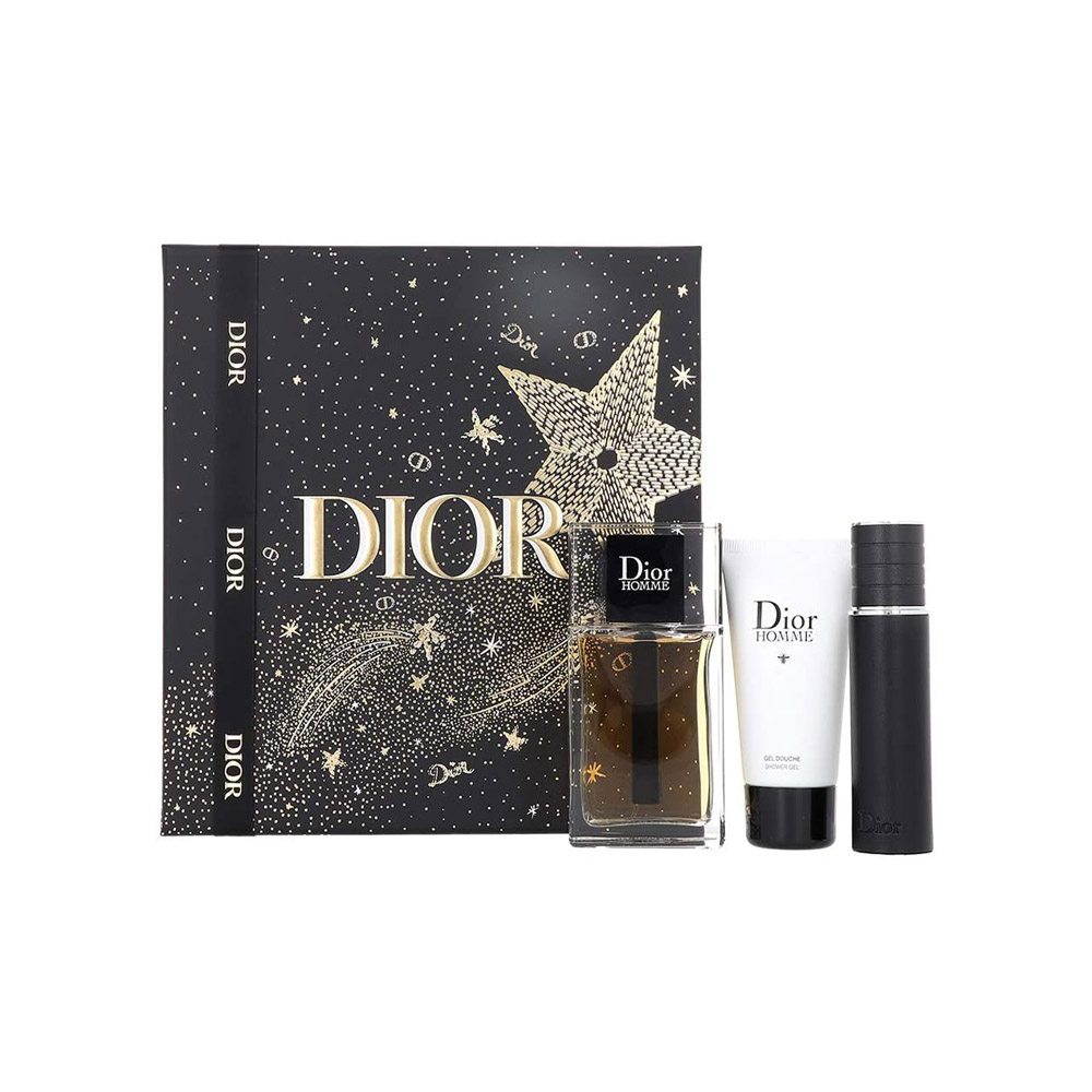 3348901537018 - Confezione Regalo maschile - corpoecapelli - Dior Homme Confezione  Regalo Uomo Profumo Edt 100ml Minisize 10ml Gel Doccia 50m