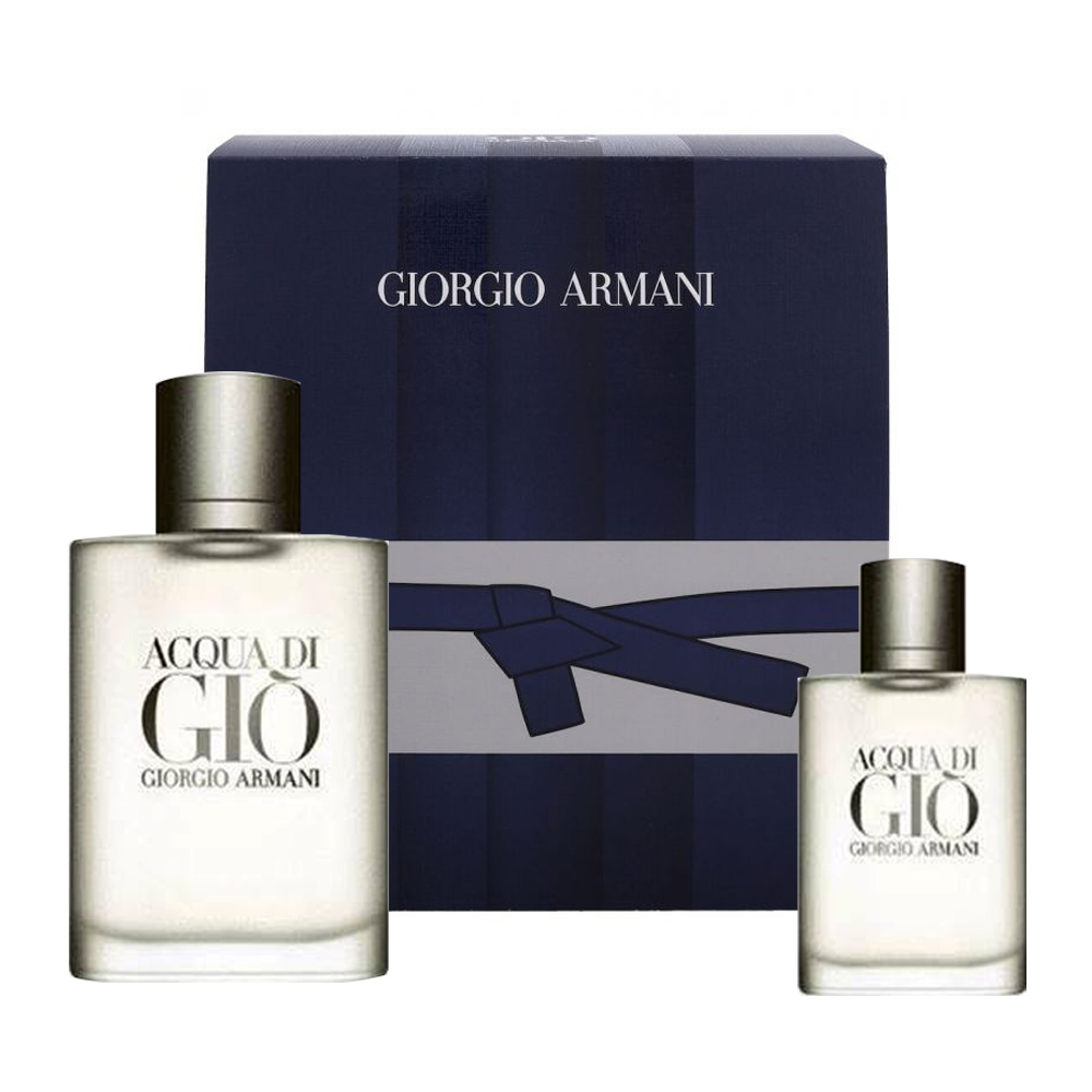 8033196554226 - Uomo - corpoecapelli - Giorgio Armani Acqua Di Gio Set  Regalo Uomo Profumo Edt 100ml e Edt 30ml