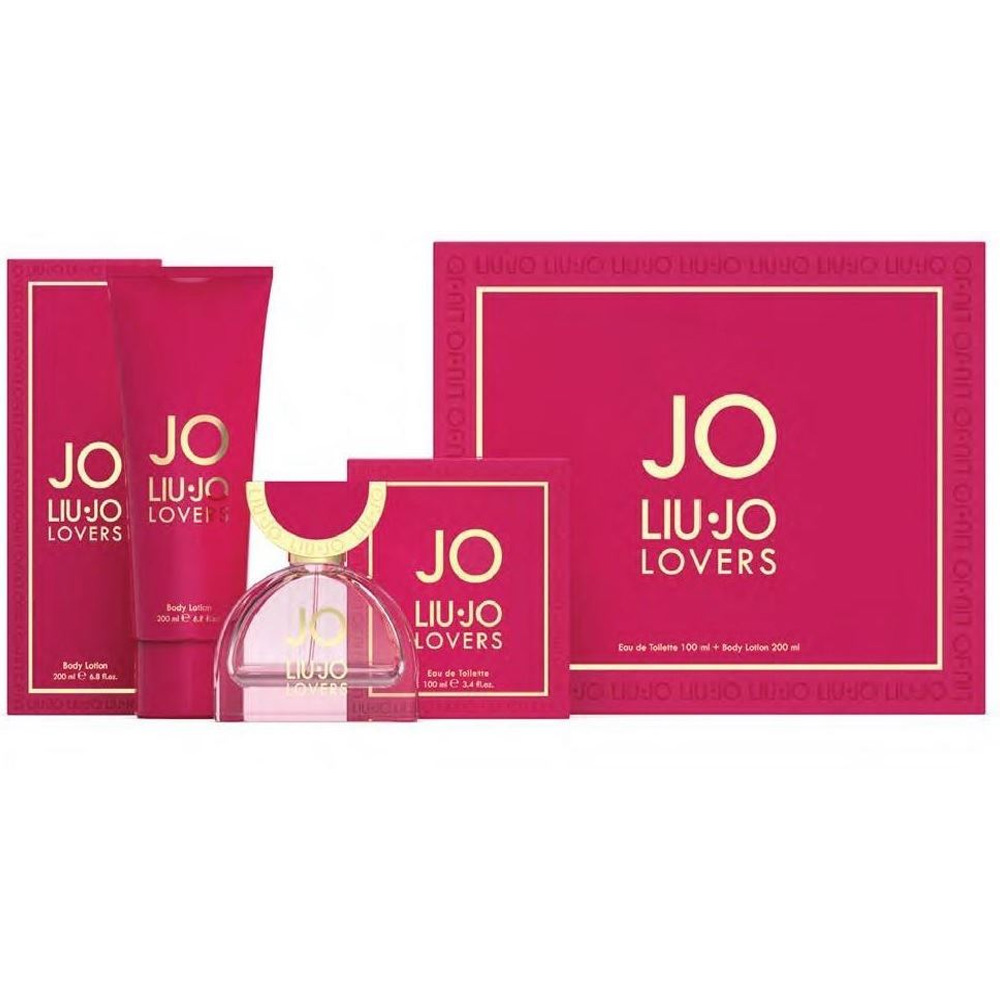 810876034906 - Coonfezione regalo Femminile - corpoecapelli - Liu Jo Lovers  Jo Donna Confezione Regalo Profumo EDT 100ml Crema Corpo 200ml