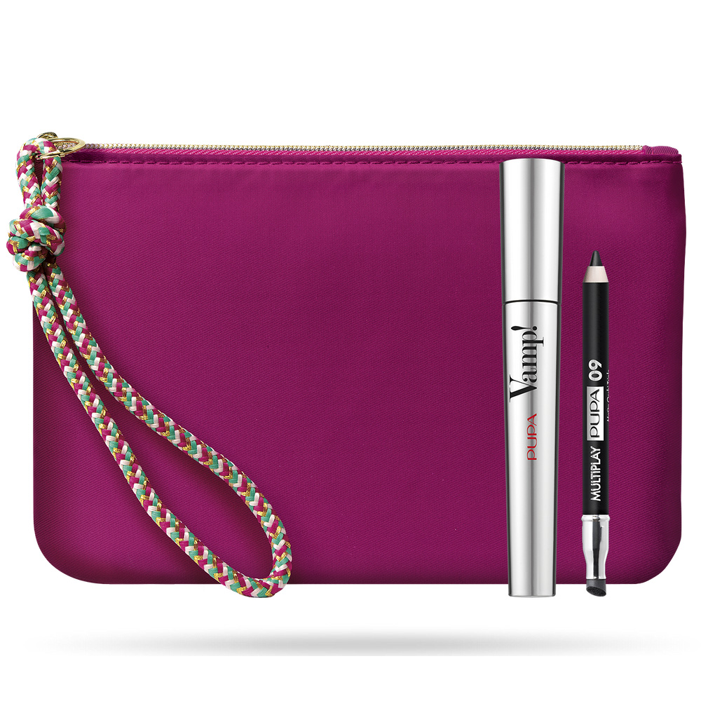 8011607374564 Donna corpoecapelli Pupa Kit Mascara Vamp Matita Multiplay 09 Triplo Uso Con Pochette Prugna