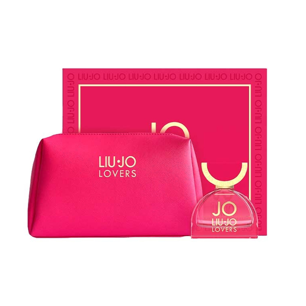 810876034890 - Donna - corpoecapelli - Liu Jo Lovers Cofanetto Regalo Donna  Profumo Jo EDT 50ml Con Pochette Fucsia