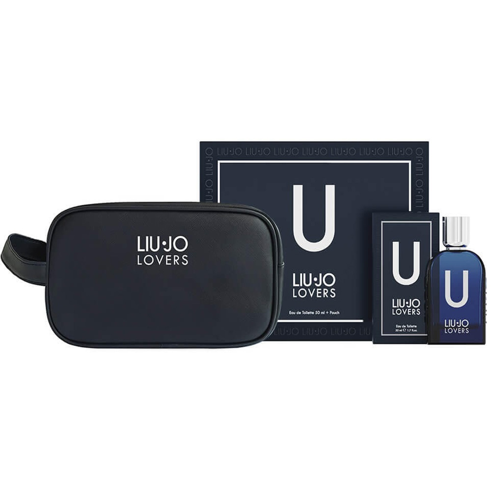 810876035019 - Uomo - corpoecapelli - Liu Jo Lovers Cofanetto Regalo Uomo  Profumo U EDT 50ml Con Pochette Blu