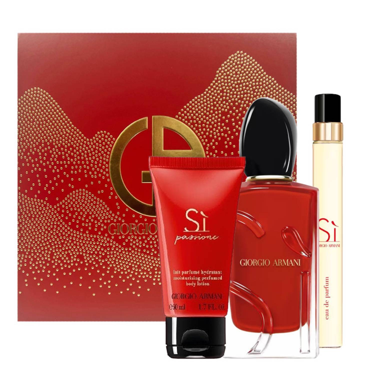 3614274337051 Set Regalo Donna Profumi e Bellezza in Regalo CorpoeCapelli corpoecapelli Giorgio Armani Confezione Regalo Donna Si Passione Profumo Edp 100 ml Profumo Da