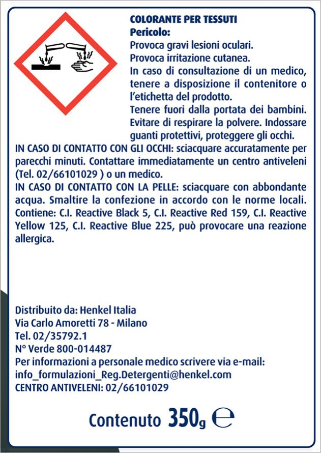 8015100571390 - Detersivi da profumeria - corpoecapelli - Coloreria Italiana  Grey Colorante Per Tessuti Blu Notte 350G