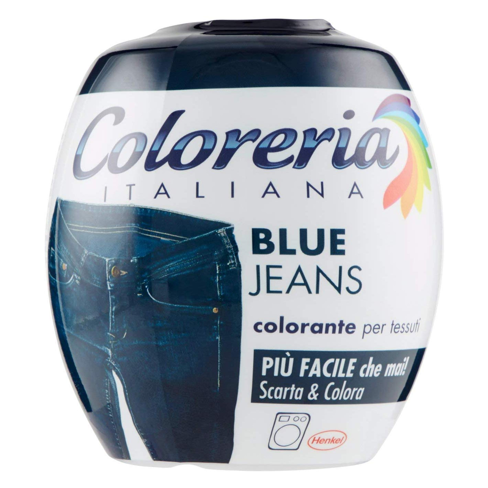 Coloreria Italiana Grey Tutto In 1 Colorante Per Tessuti Blue Jeans 350gr