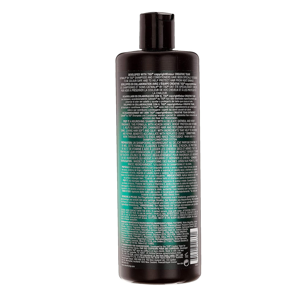 615908426601 Shampoo Corpoecapelli Tigi Catwalk Oatmeal E Honey Shampoo Nutriente Per Capelli Ricci 750ml 615908426601 Shampoo Corpoecapelli Tigi Catwalk Oatmeal E Honey Shampoo Nutriente Per Capelli Ricci 750ml