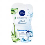Nivea Maschera Viso Rinfrescante Con Aloe E Vitamina E Pelli Normali E Miste 2x7,5Ml