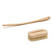 Guenzani Linea Naturale Verde Spazzola Professionale In Legno Fatta A Mano N 373